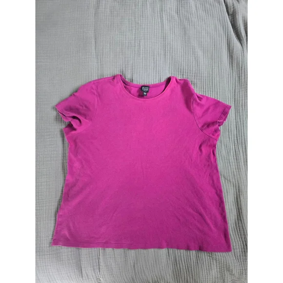 Eileen Fisher Cotton Tshirt Size 1X - Picture 3 of 6